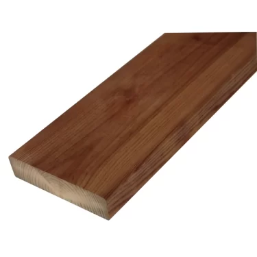 PAINEKYLLÄSTETTY LAUTA 28X120 RUSKEA SILEÄ