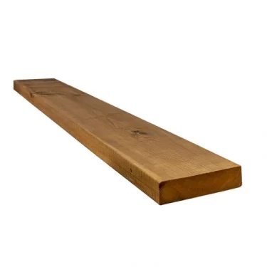 PAINEKYLLÄSTETTY LAUTA 28X95 RUSKEA SILEÄ