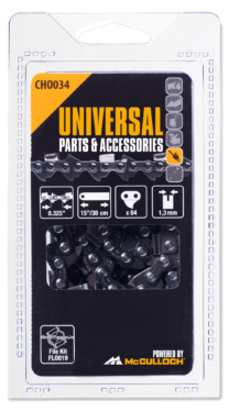 MCCULLOCH TERÄKETJU 64 1,3MM ,325 15