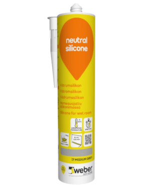 WEBER SILIKONI 17 MEDIUM GREY 310ML