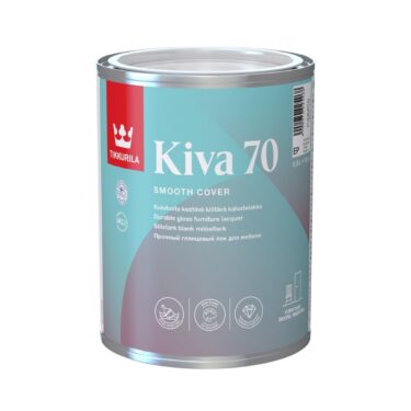 KIVA 70 KALUSTELAKKA KIILTÄVÄ 0,9L