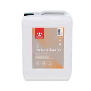 PARKETTI-ÄSSÄ LAKKA 50 PUOLIKIILTÄVÄ 10L