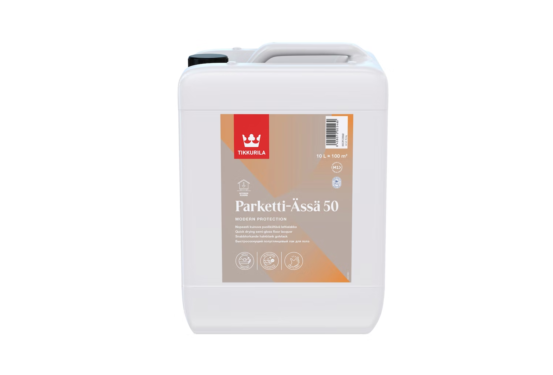 PARKETTI-ÄSSÄ LAKKA 50 PUOLIKIILTÄVÄ 10L