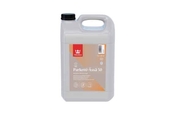PARKETTI-ÄSSÄ LAKKA 50 PUOLIKIILTÄVÄ 5L