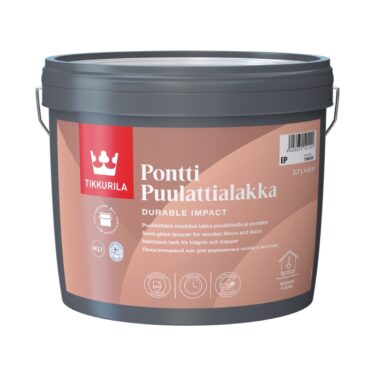 TIKKURILA PONTTI PUULATTIALAKKA EP 2,7L PUOLIKIILT