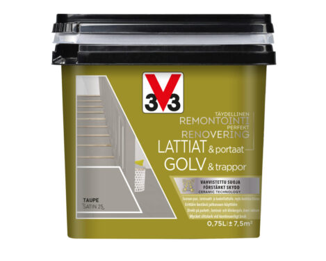 V33 KAAKELIMAALI LATTIA 750ML TAUPE