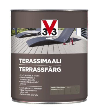 V33 TERASSIMAALI 2,5L HARMAANRUSKEA