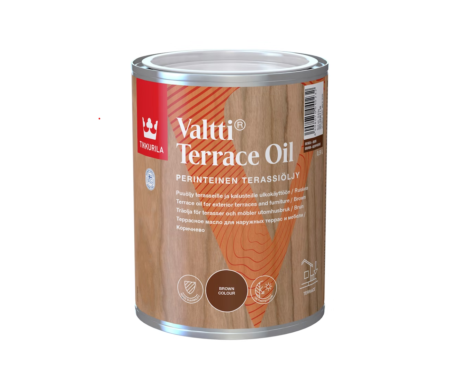 VALTTI KALUSTE- ja TERASSIÖLJY 0.9L RUSKEA