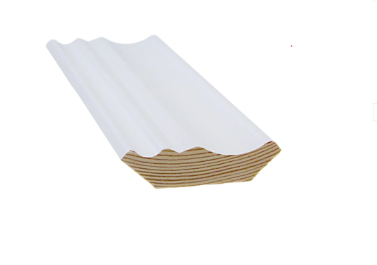 CENT KATTOLISTA 45X45X3300 KORISTE VALKOINEN