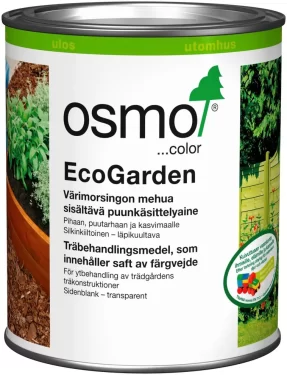 OSMOCOLOR ECOGARDEN SUOJAÖLJY 750ML HIILI