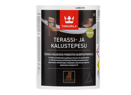 TERASSI- JA KALUSTEPESU 1L