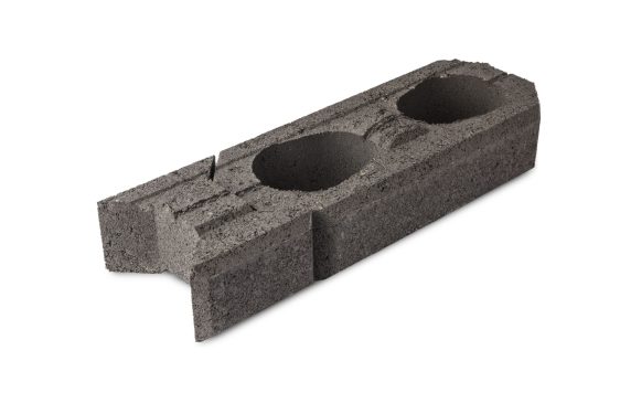 VALLIKIVIPARI MUSTA 630x215x100mm 17,18KPL/M2