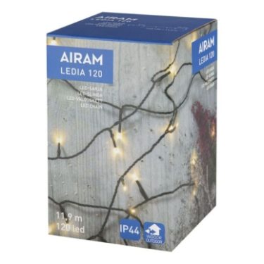 VALOSARJA AIRAM LEDIA 120 LÄMMIN VALKOINEN IP44