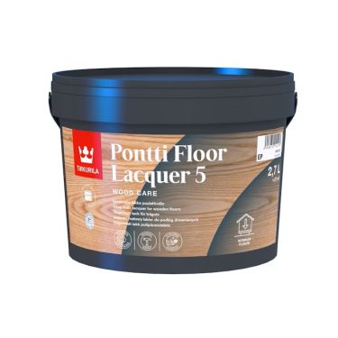 PONTTI FLOOR LACQUER 5 EP 2,7L PUULATTIALAKKA