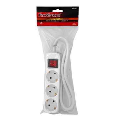 JATKOJOHTO KYTKIMELLÄ 3-OS 1,5 M 3G1.5MM2