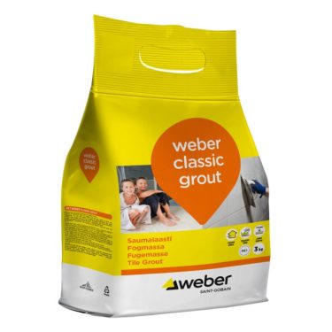 SAUMALAASTI WEBER CLASSIC GROUT 3KG CONCRETE 15