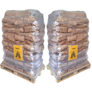 HOT-BRIKETTI 65MM 1280KG 2 X EUR-LAVA KOTIIN TOIMITETTUNA KESÄTARJOUS
