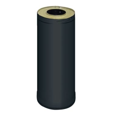 SAUNAPIIPUN JATKE 500MM MUSTA HARVIA WHP500M