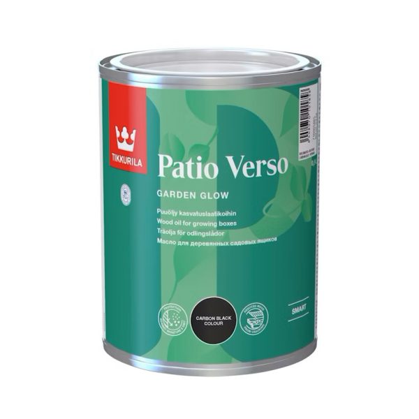 PATIO VERSO HIILENMUSTA 0,9L