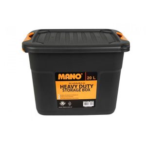 VARASTOLAATIKKO 20L MUSTA MANO