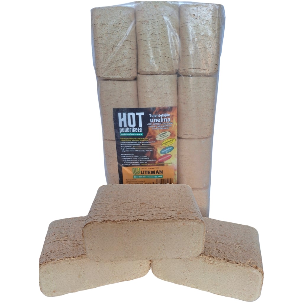 HOT-PUUBRIKETTI KOIVU 300KG TEHOLAVA KOTIIN TOIMITETTUNA - Image 2