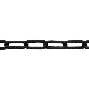 KORISTEKETJU TERÄS/MUSTA 2MM 30M