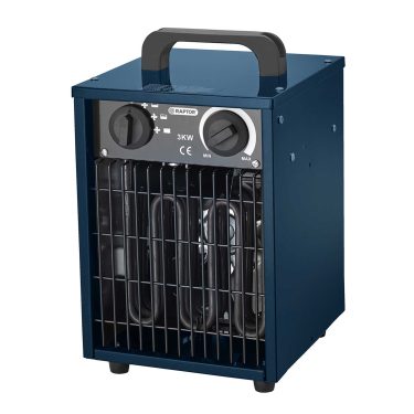 LÄMPÖPUHALLIN RAPTOR 3KW 230V JOHDOLLA