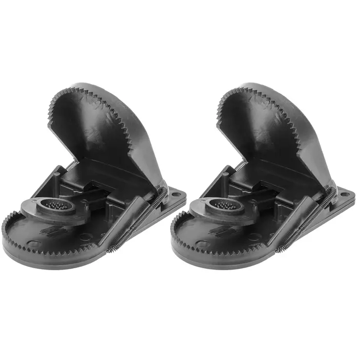 HIIRENLOUKKU MUSTA 2 KPL ROTEX