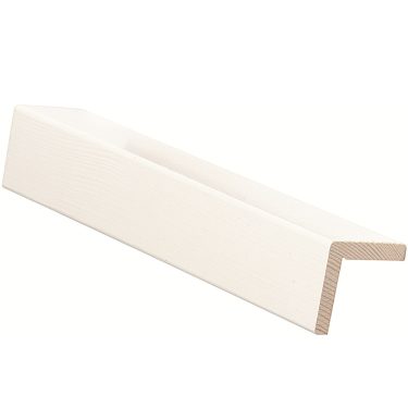 REUNALISTA 40X40/35X3000 VALKOINEN E.T. LISTAT