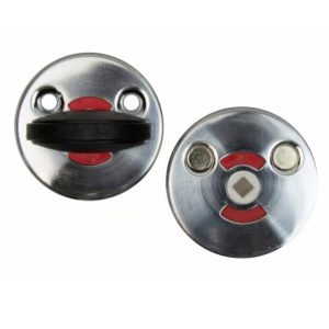 WC-VÄÄNTÖNUPPI 112 TERÄS/HARJATTU KROMI