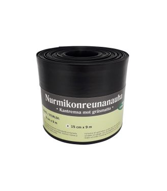 NURMIREUNANAUHA 15CMX9M MUSTA